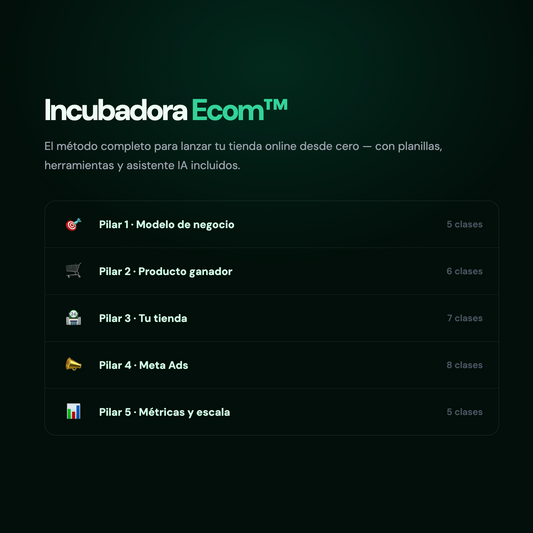 Incubadora Ecom